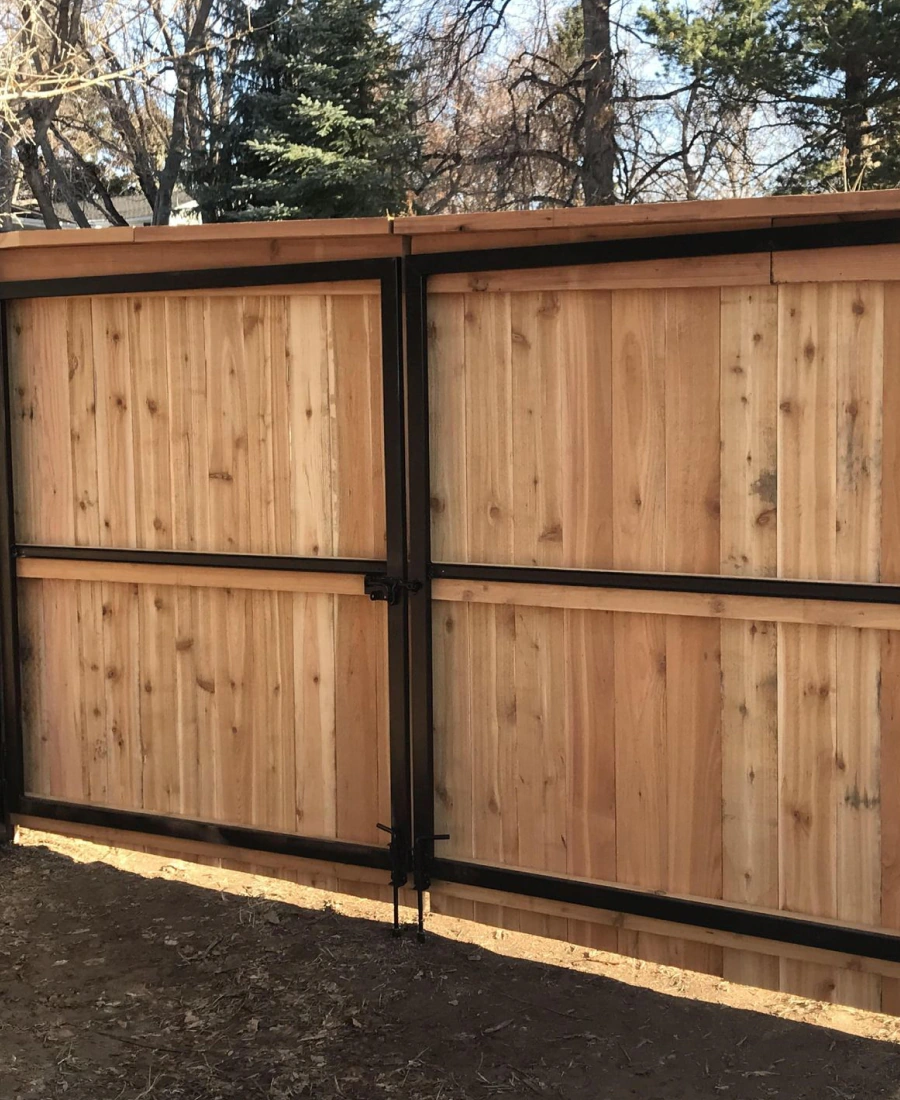 custom security gate installation